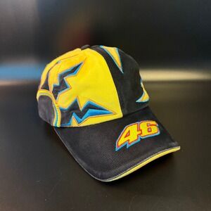 VR 46 Hat Racing Valentino Rossi Cap Adjustable Motorcycle MotoGP